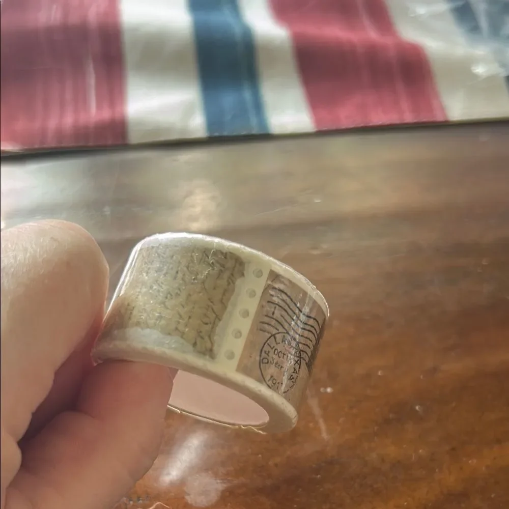 Decorative Washi Tape - Pink and Cream